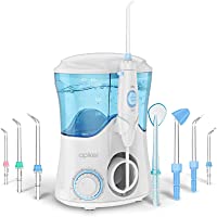 Los mejores  - Irrigador Dental Professionale con 8 Boquillas Multifuncionales- Apiker Irrigador Bucal con Capacidad de 600ml- 10…